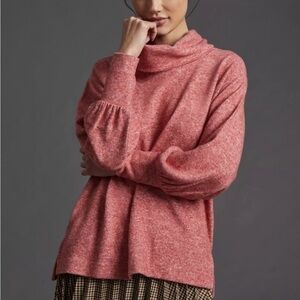 Anthropologie Maeve Red Sweater size Small